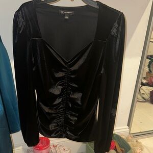 I-N-C black blouse